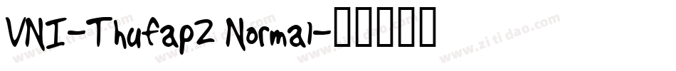VNI-Thufap2 Normal字体转换